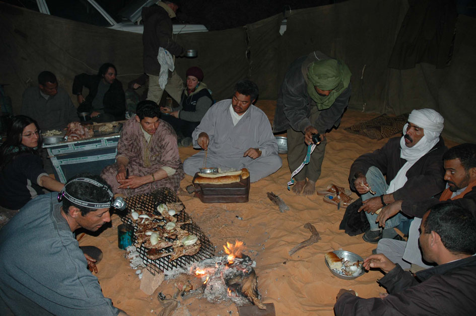 Cena nel deserto